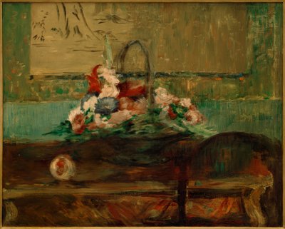 Flower Basket by Édouard Manet